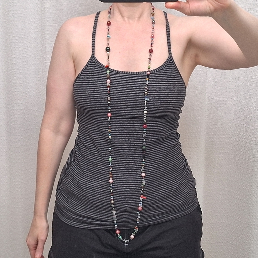 🔴🟩💠Beaded Necklace💠🟩🔴 - Picture 5 of 8